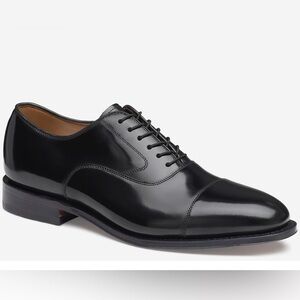 Johnston & Murphy Glossy Black Derbys